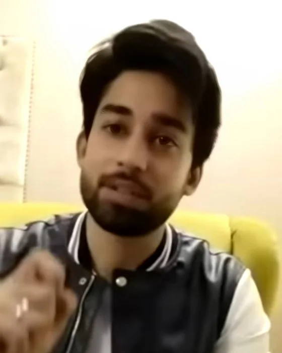 Bilal Abbas Khan during a 2020 interview with BBC Urdu